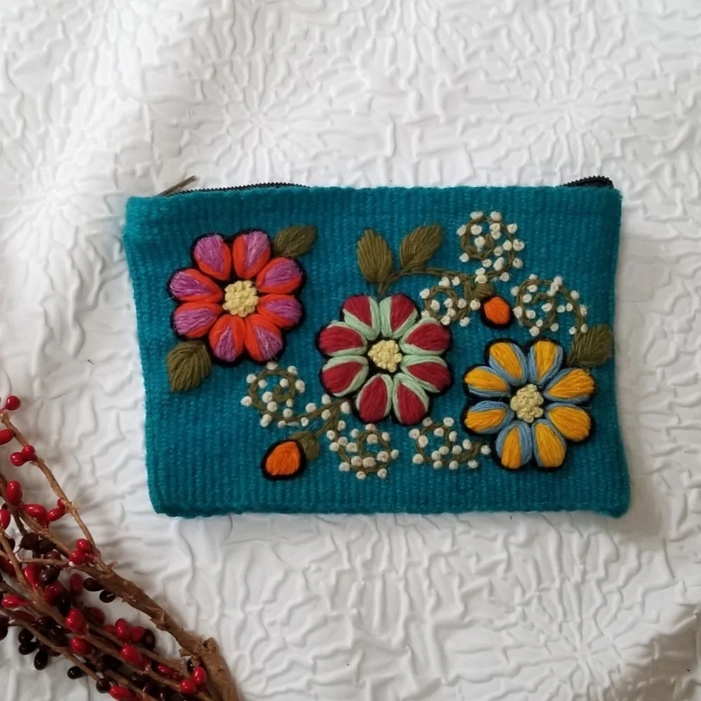 Purivian Handmade little zipper bag